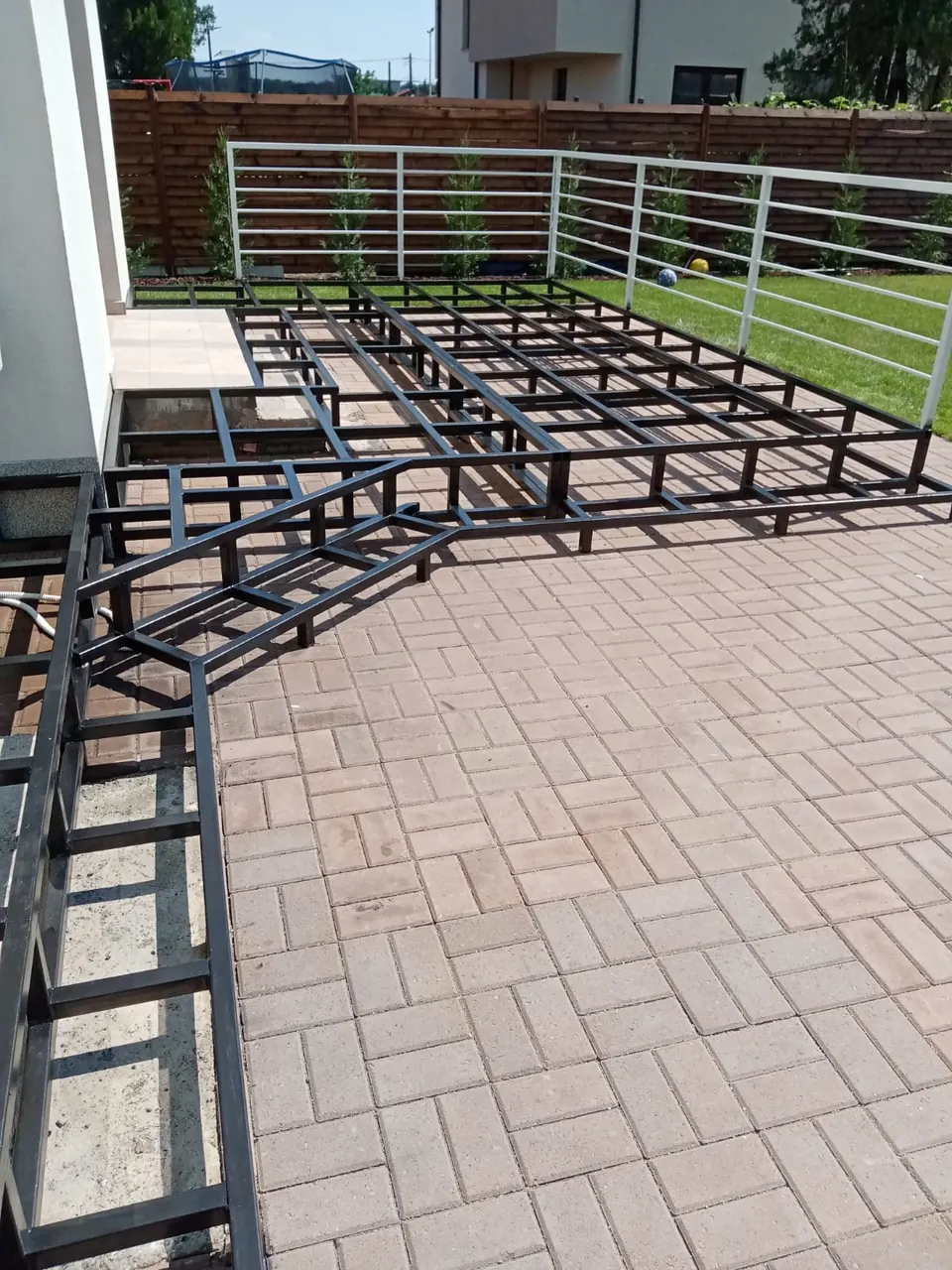 Structură metalică pentru terasă (deck) (LD9) – poza 1 din 3